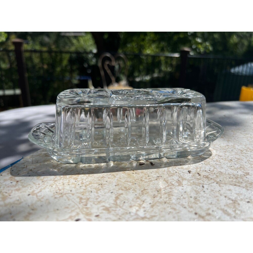 Glass Butter Dish